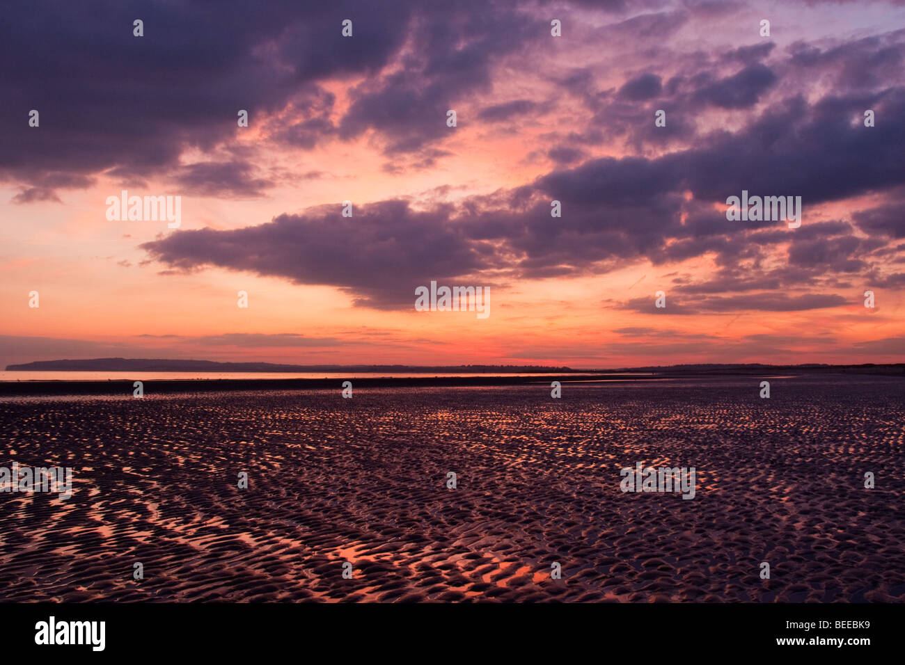 Camber sands beach sunset in hi-res stock photography and images - Alamy