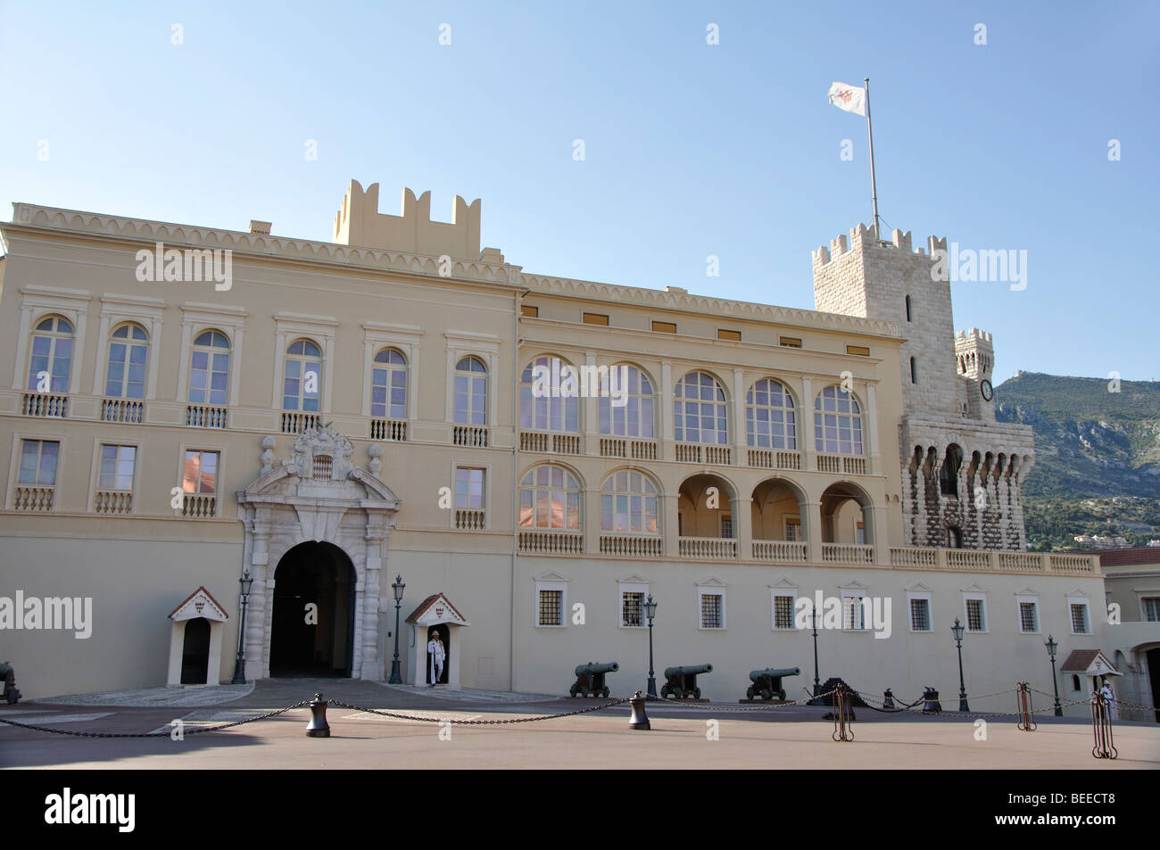 Royal Palace in Monaco Stock Photo