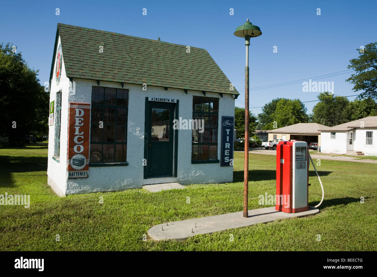 Former gas station hires stock photography and images Alamy