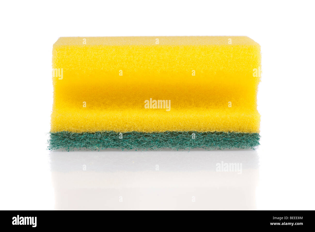 Scouring pad isolated on a white background Stock Photo Alamy