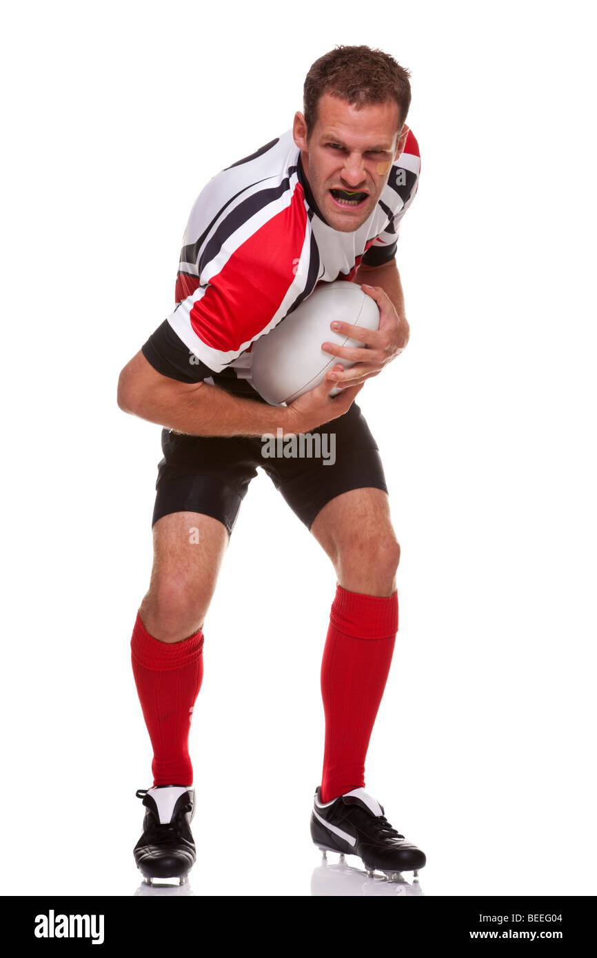 Rugby player Stock Photo