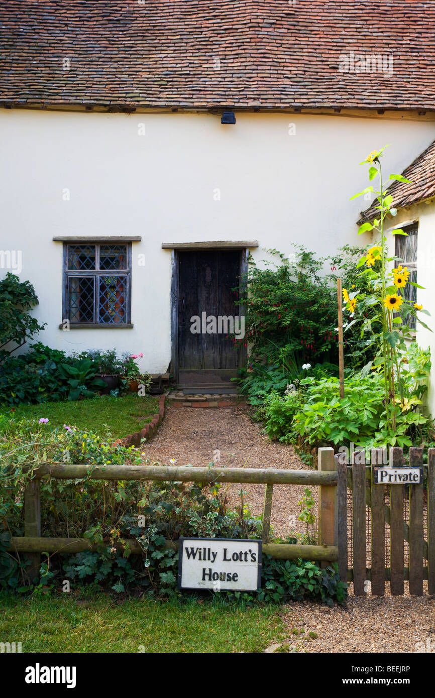 Willy Lotts House Flatford East Bergholt Suffolk England Stock Photo