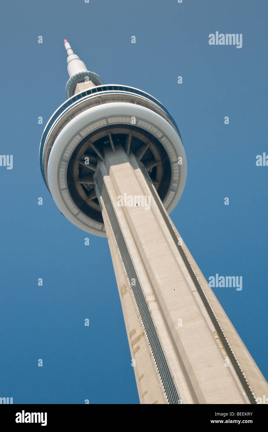 The CN Tower, Toronto, Ontario, Canada, North America Stock Photo