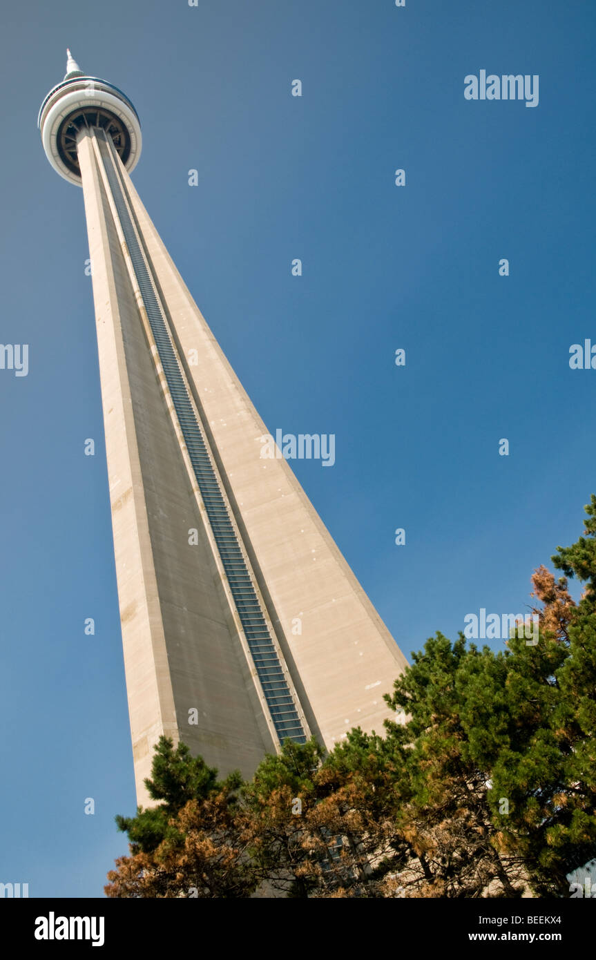 The CN Tower, Toronto, Ontario, Canada, North America Stock Photo