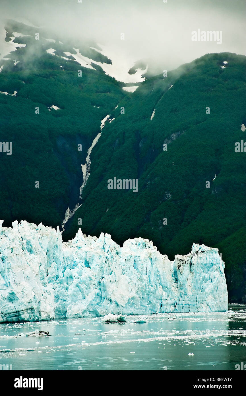 Hubbard Glacier, Disenchantment Bay, Alaska Stock Photo