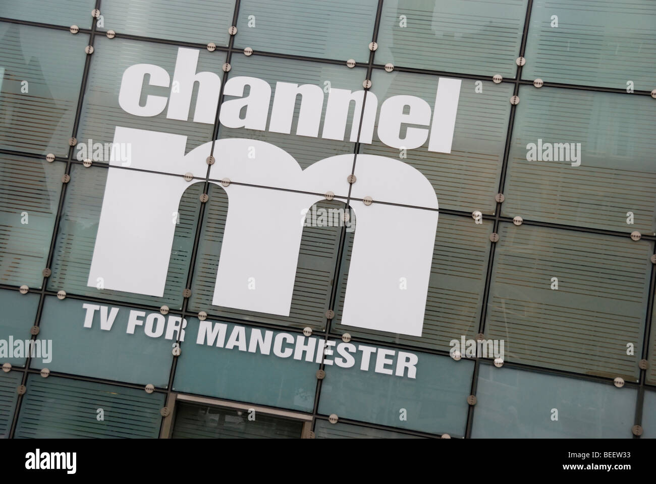 Channel M TV for Manchester local television station headquarters