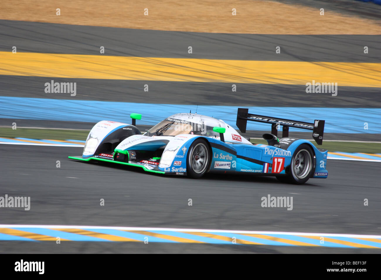 24 hours of Le Mans 2009 - Peugeot 908 HDI N°17 Stock Photo