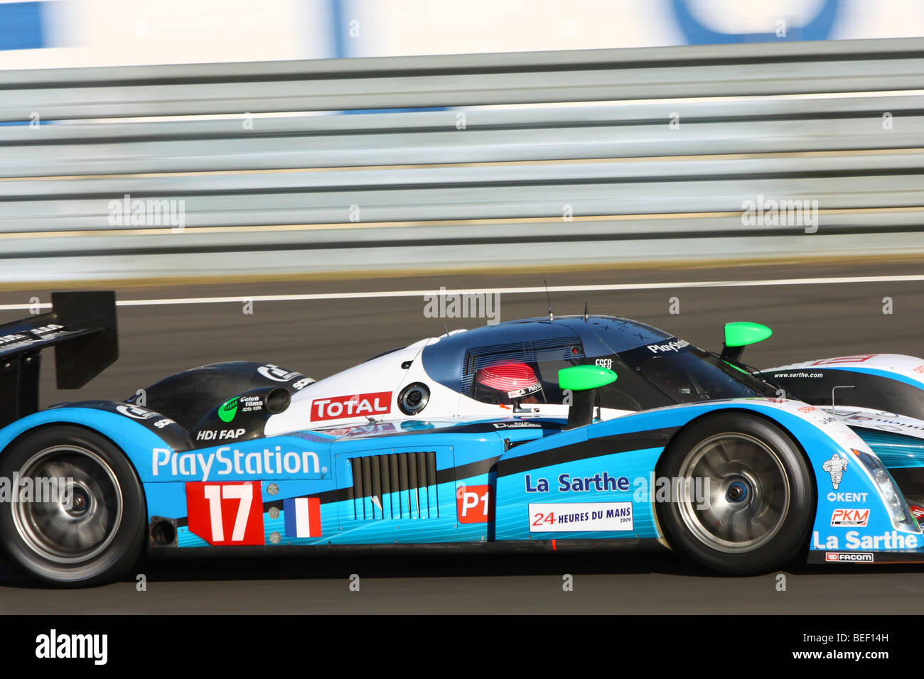 24 hours of Le Mans 2009 - Peugeot 908 HDI N°17 Stock Photo