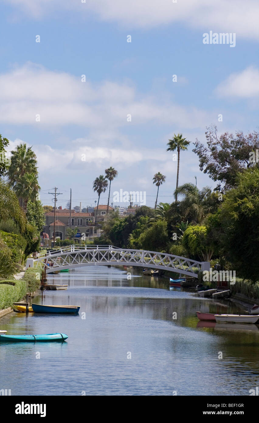 Canal in Venice, California Stock Photo Alamy