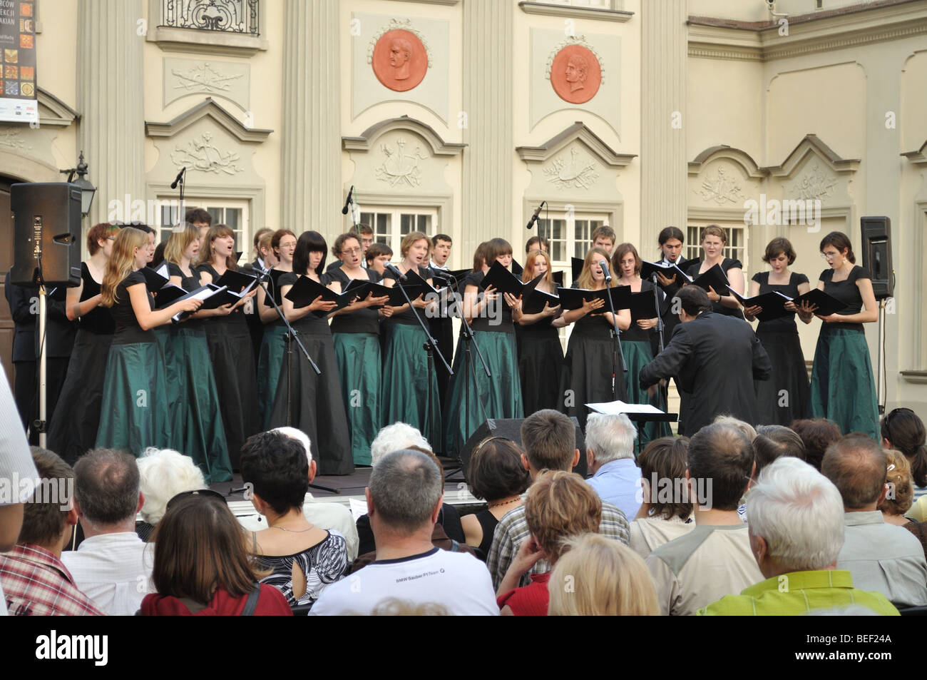 Choir concert Stock Photo