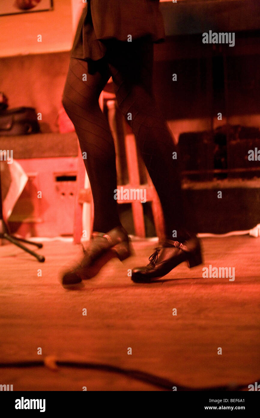 Irish dancing shoes Stock Photo Alamy