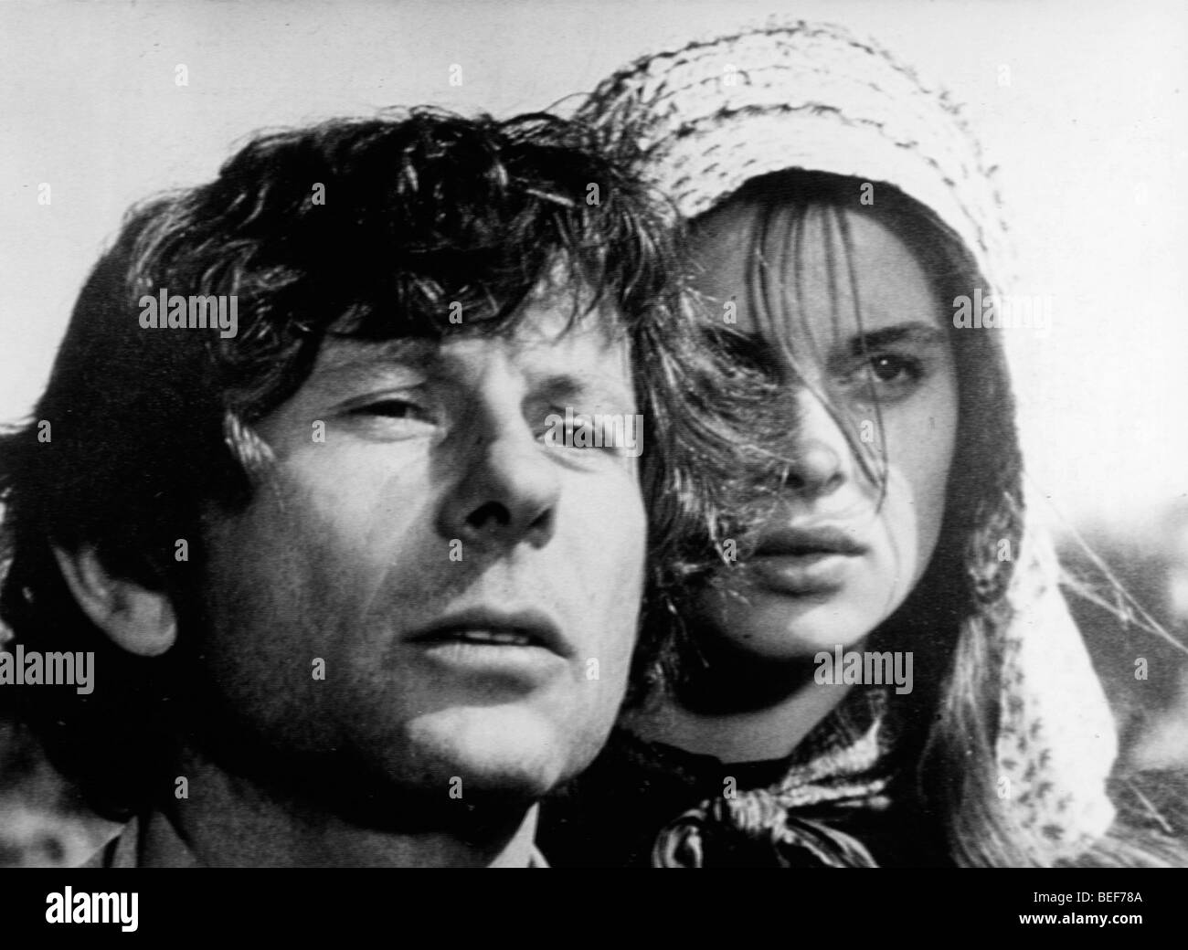 Feb 13, 1979; Munich, Germany; Film director and actor ROMAN POLANSKI and actress NASTASSJA KINSKI while making the Stock Photo