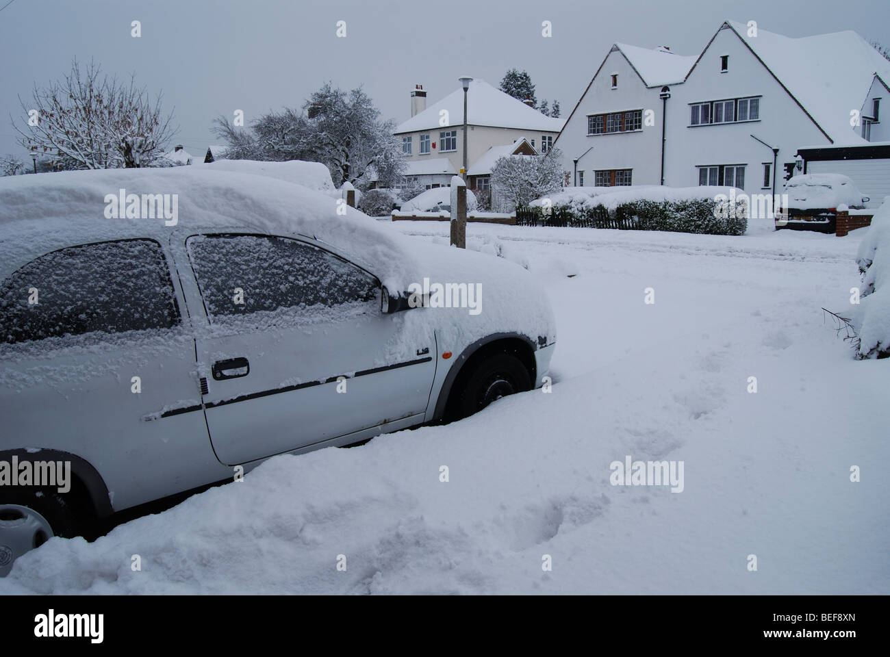 Snow In The United Kingdom 10 Inches High Stock Photo Alamy snow-in-the-united-kingdom-10-inches-high-stock-photo-alamy