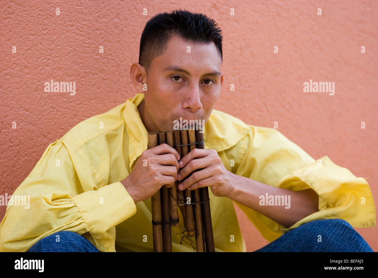 Native american flute player hires stock photography and images Alamy