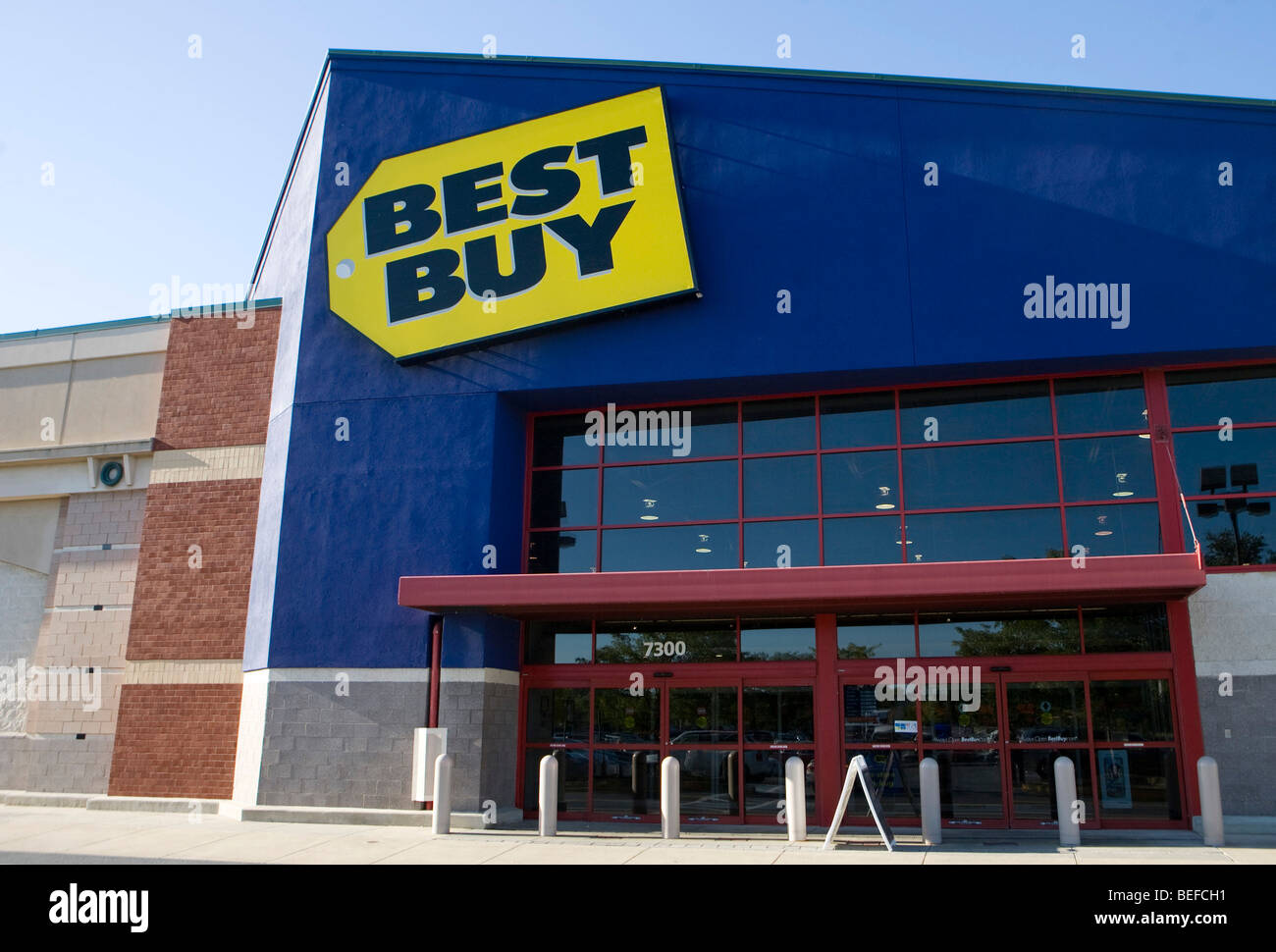 A Best Buy retail location in Maryland Stock Photo