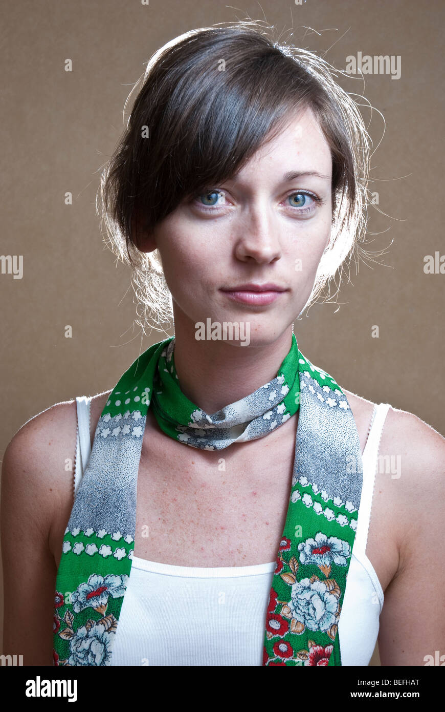 Portrait beautiful delicate woman hi-res stock photography and images ...