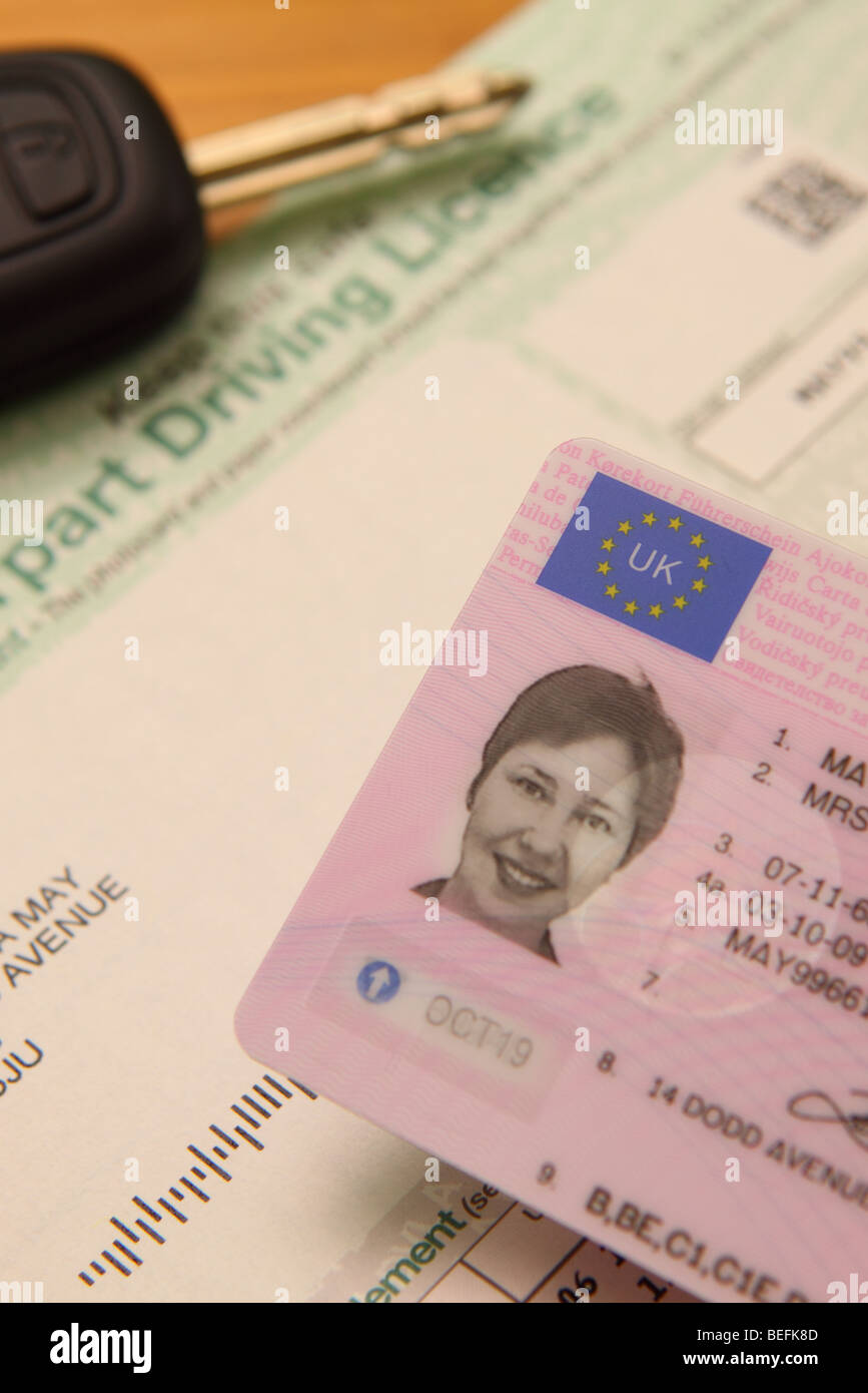 Uk Driving Licence Stock Photos & Uk Driving Licence Stock Images Alamy