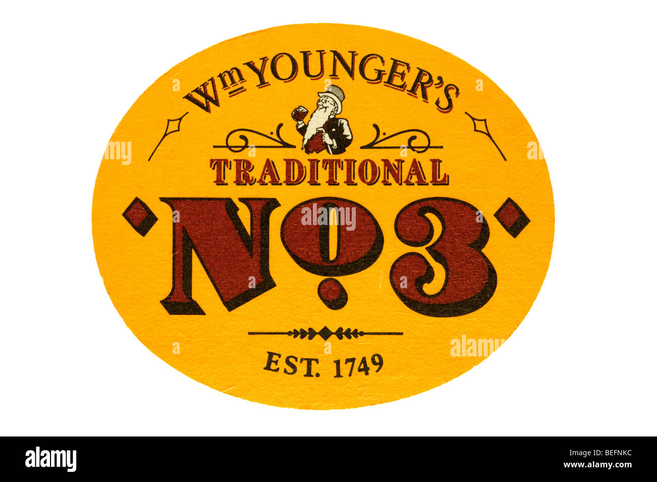 wm younger traditional no 3 est 1749 Stock Photo