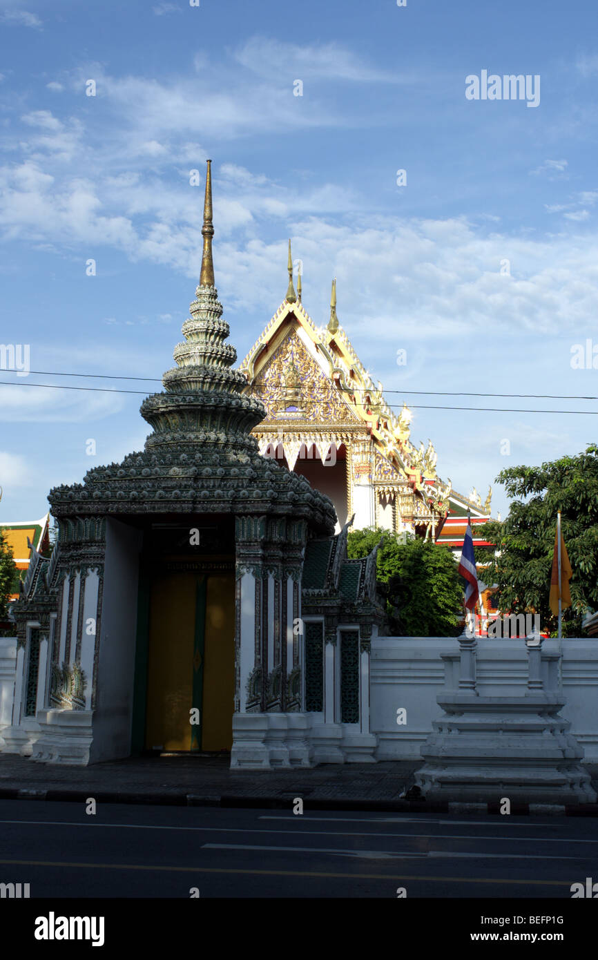 Wat Pho Temple Bangkok Thailand Stock Photo - Alamy
