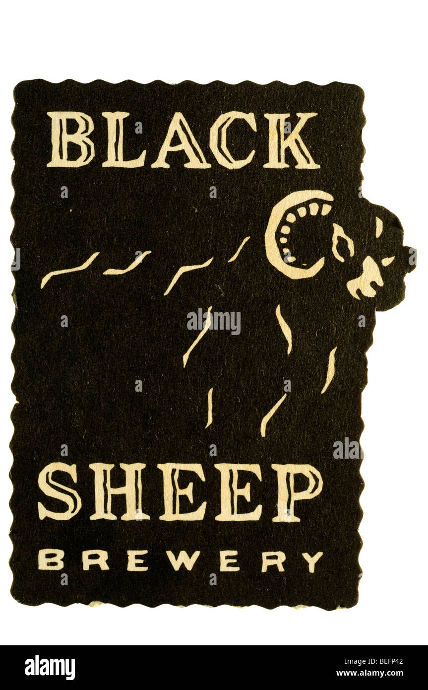 black sheep brewery Stock Photo