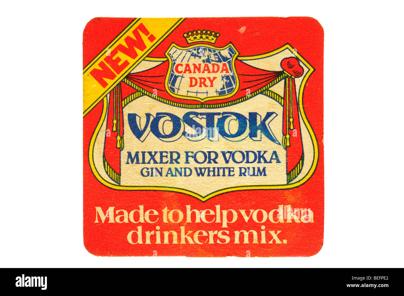 new vostock mixed for vodka gin and white rum made to help vodka