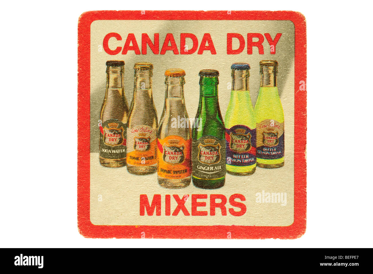 canada dry mixers Stock Photo