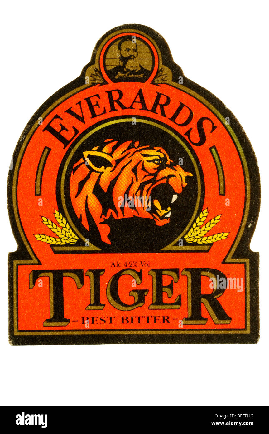 everards tiger best bitter Stock Photo