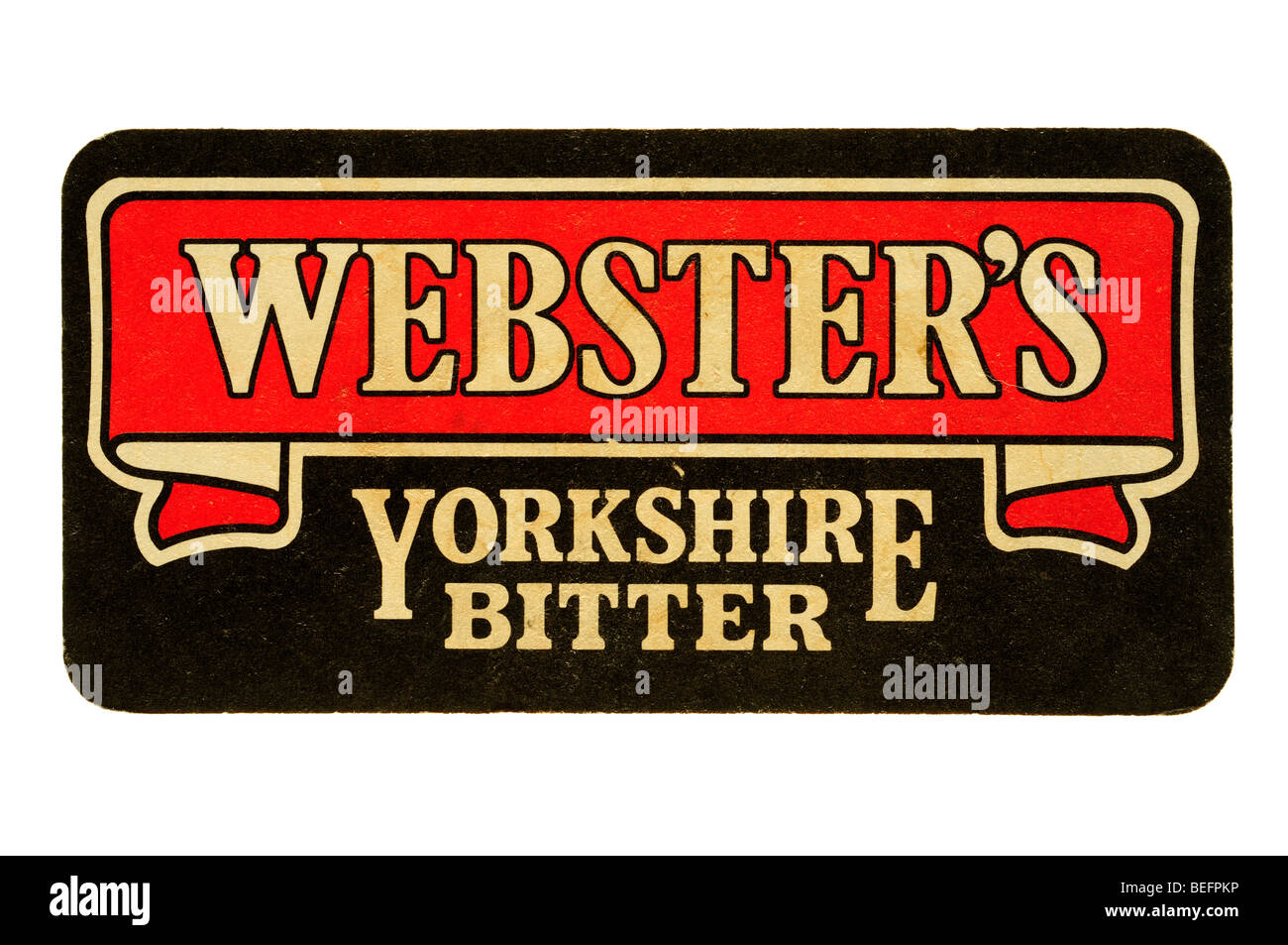 websters yorkshire bitter Stock Photo - Alamy