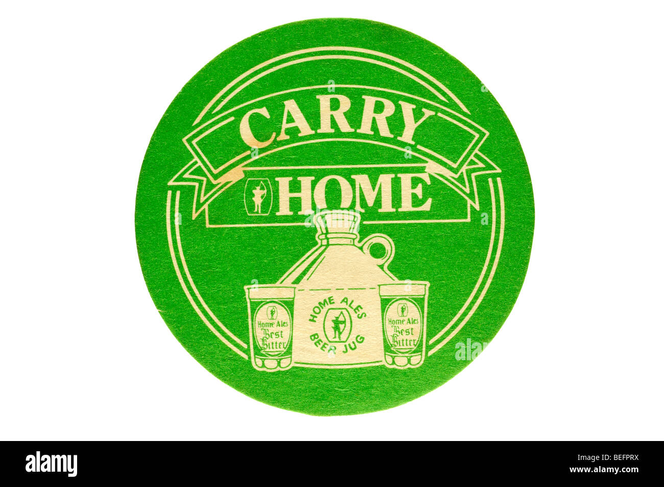 carry home home ales beer jug Stock Photo