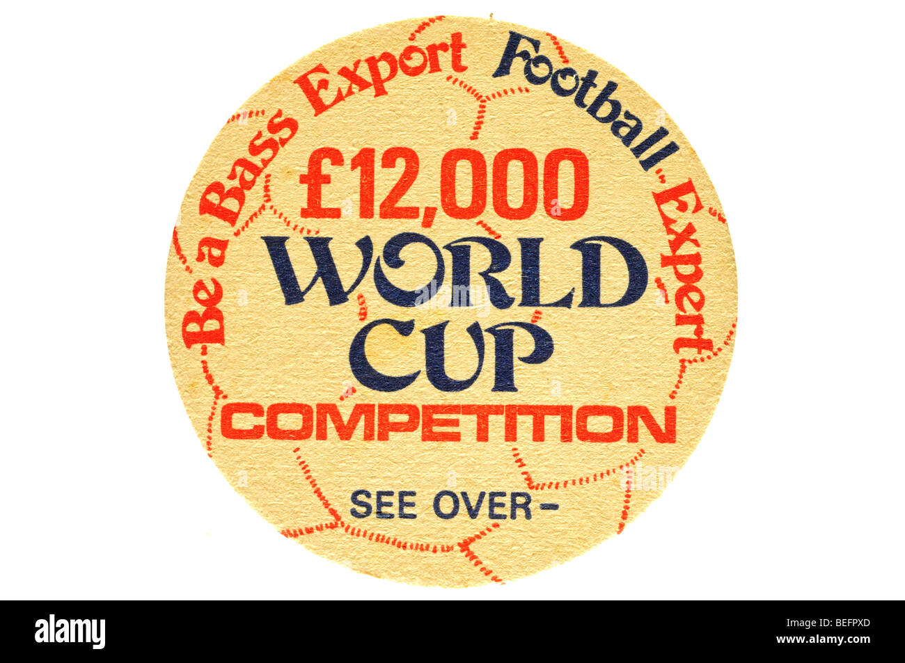 be a bass export football expert £12000 world cup compertition Stock Photo