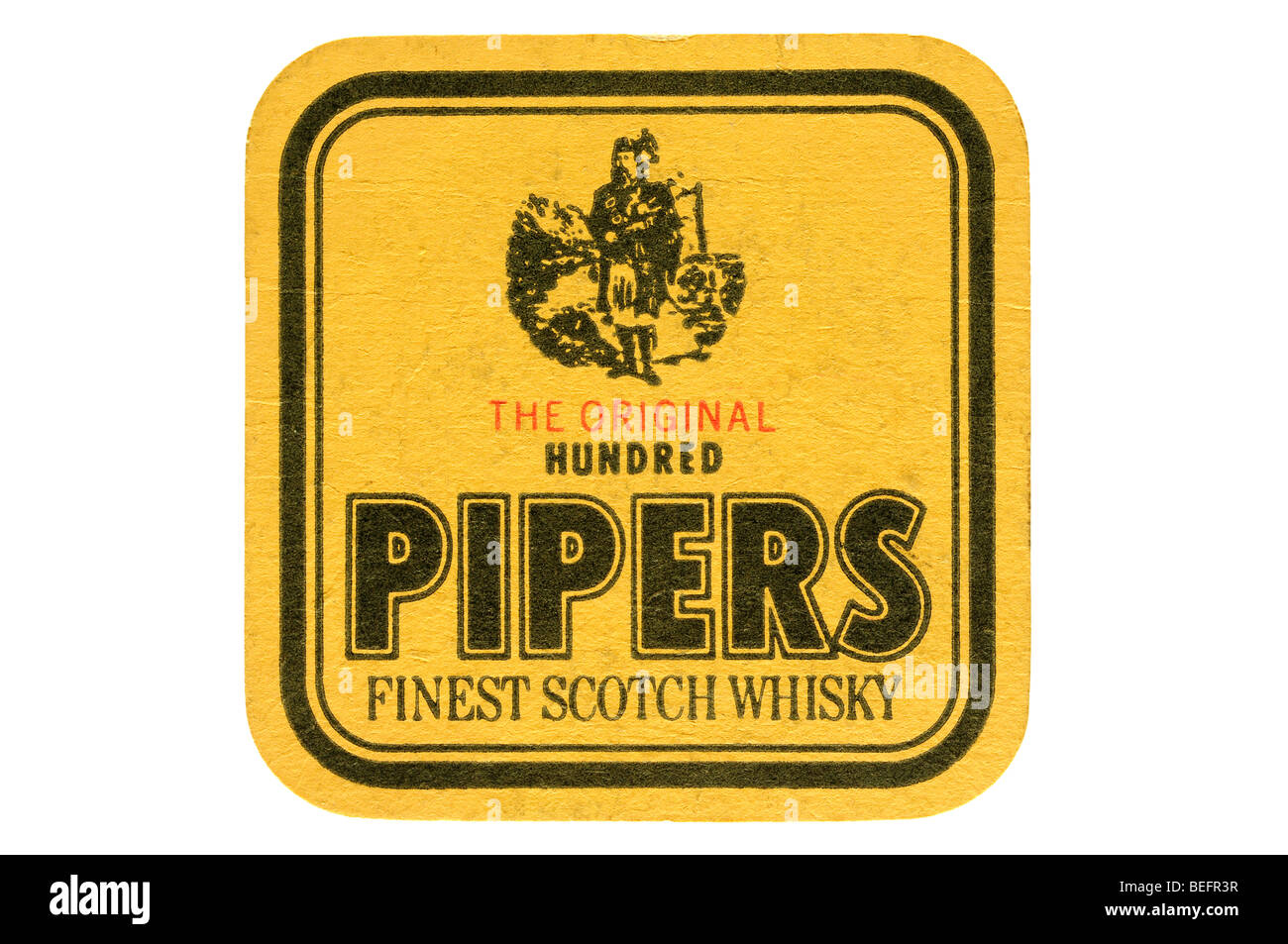 the original hundred pipers finest scotch whisky Stock Photo - Alamy