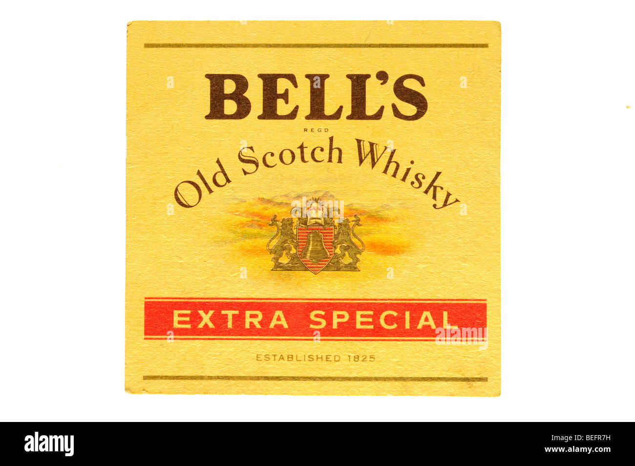 bells old scotch whisky extra special established 1825 Stock Photo Alamy