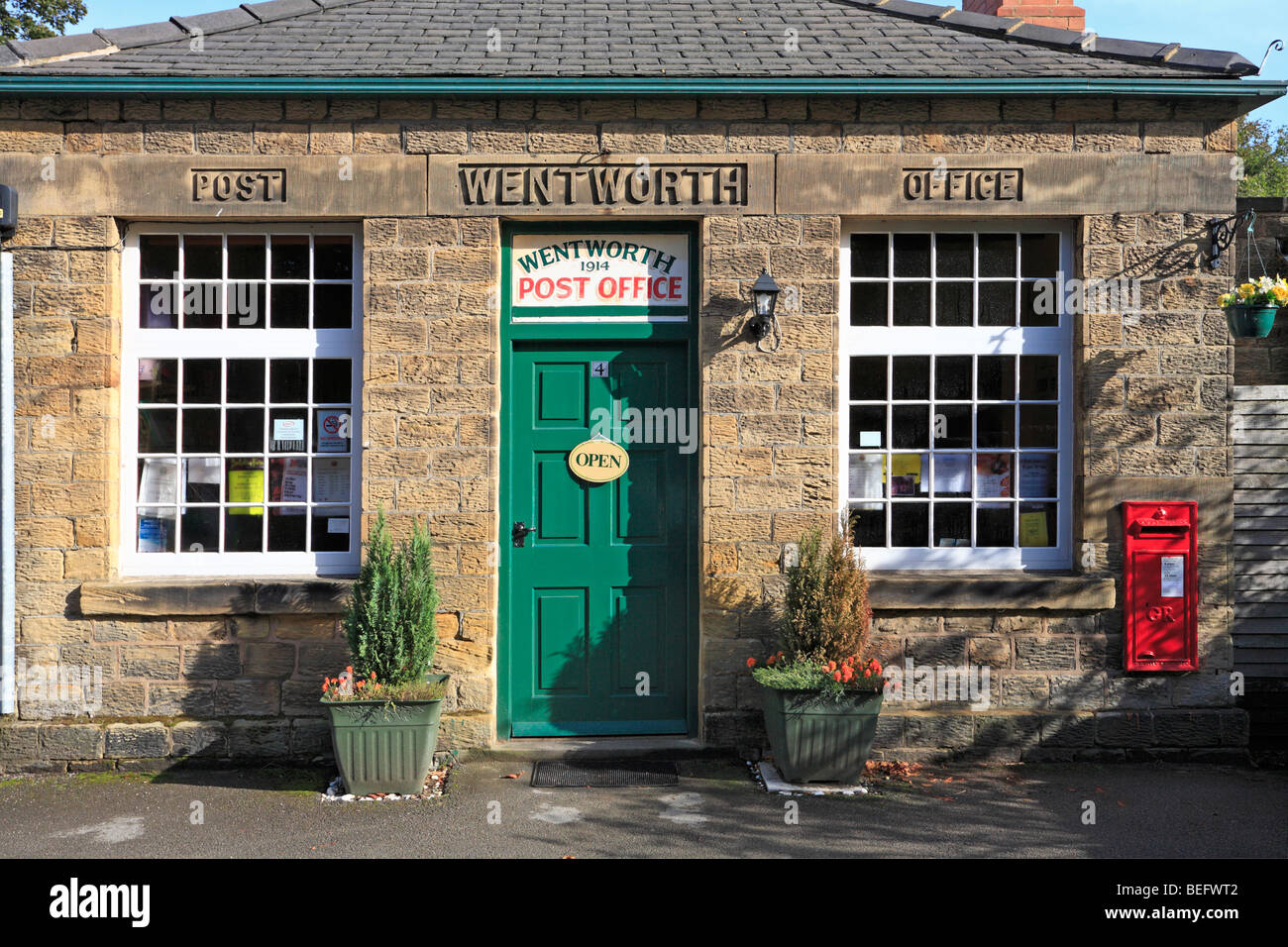 Wentworth village rotherham south yorkshire hires stock photography