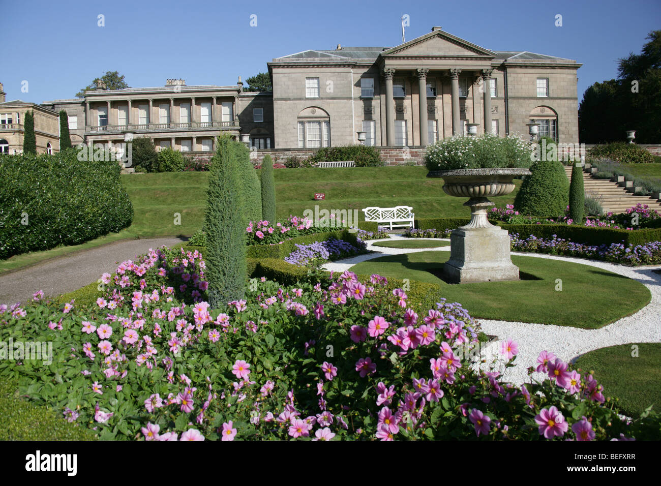 Estate of Tatton Park, England. The 18th century Samuel Wyatt designed