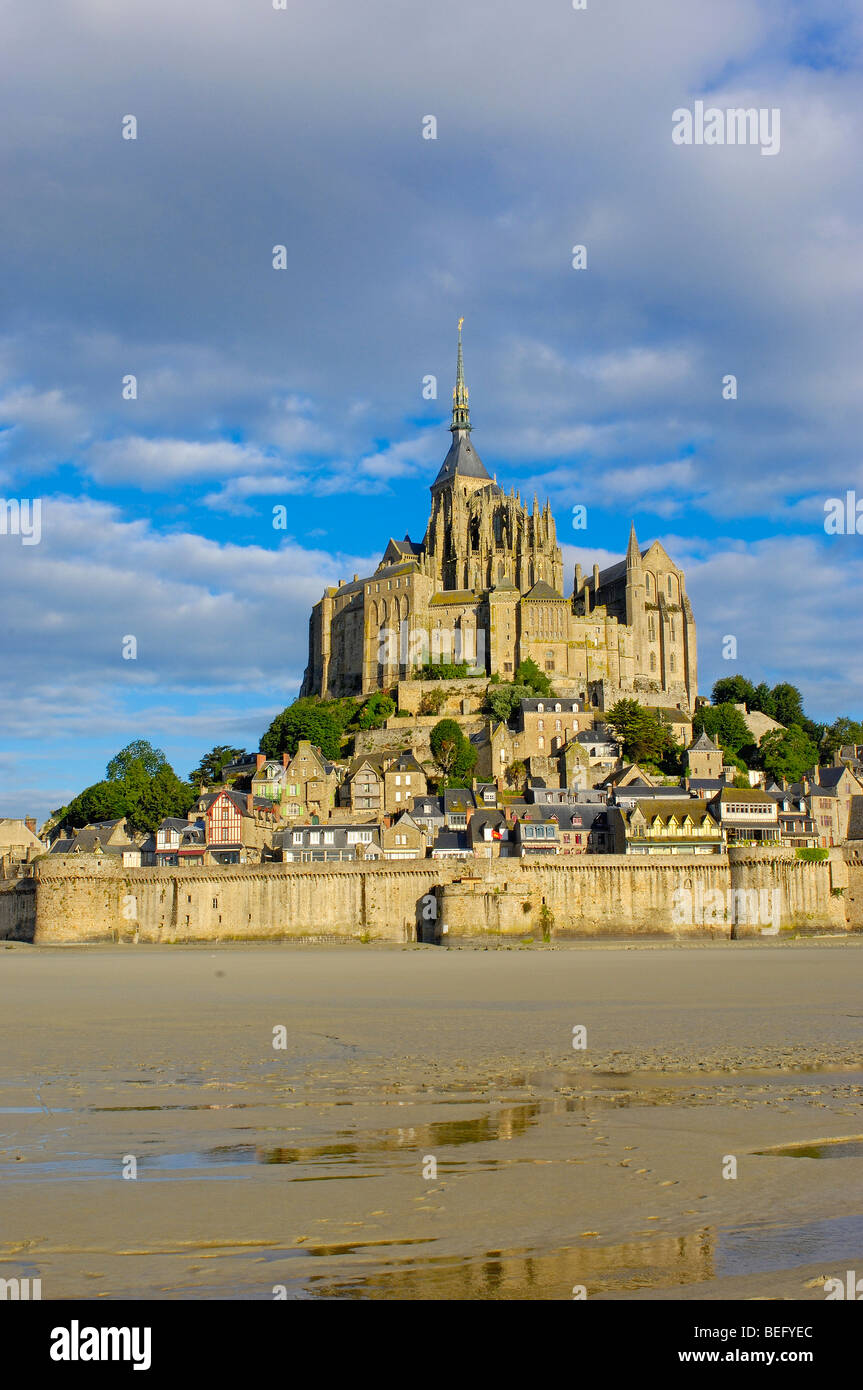 MontSaintMichel (Benedictine abbey). Normandy. France Stock Photo Alamy