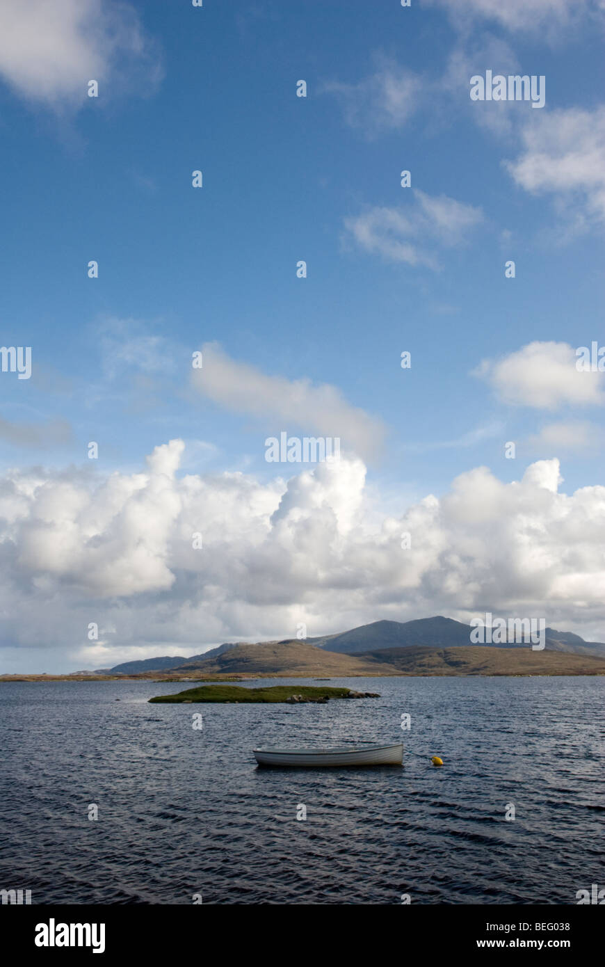 Loch Bee, South Uist, Outer Hebrides, Scotland. Stock Photo