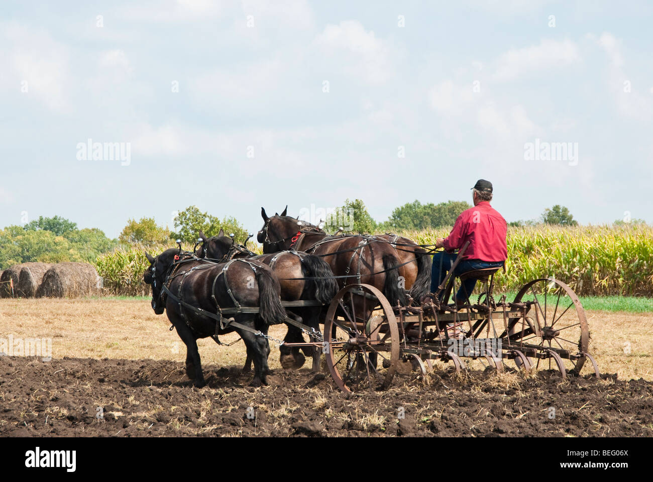 Horse drawn plow hi-res stock photography and images - Alamy