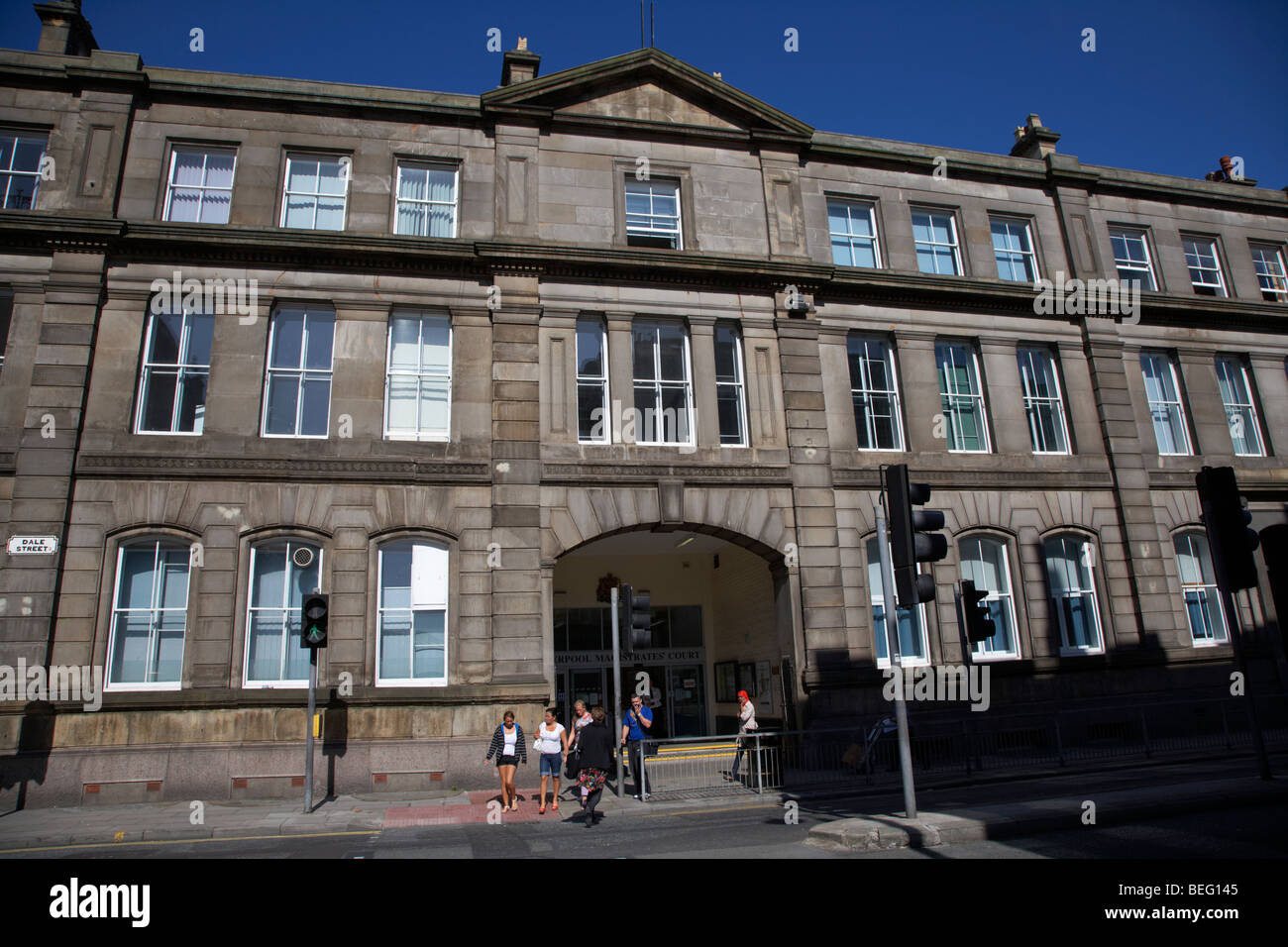 former liverpool magistrates court in liverpool city centre merseyside england uk Stock Photo