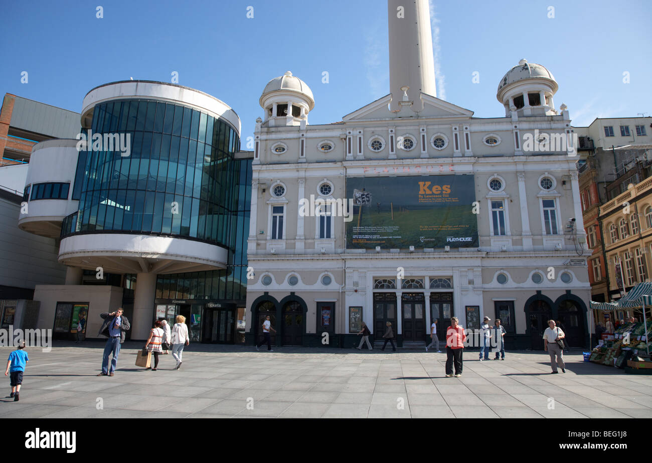 the liverpool playhouse theatre in williamson square in liverpool city centre liverpool merseyside england uk Stock Photo