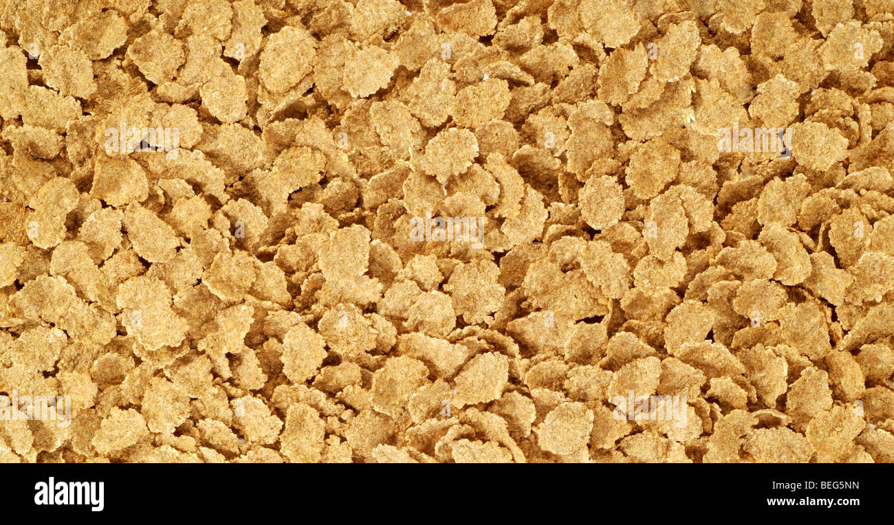 Bran flakes background Stock Photo - Alamy