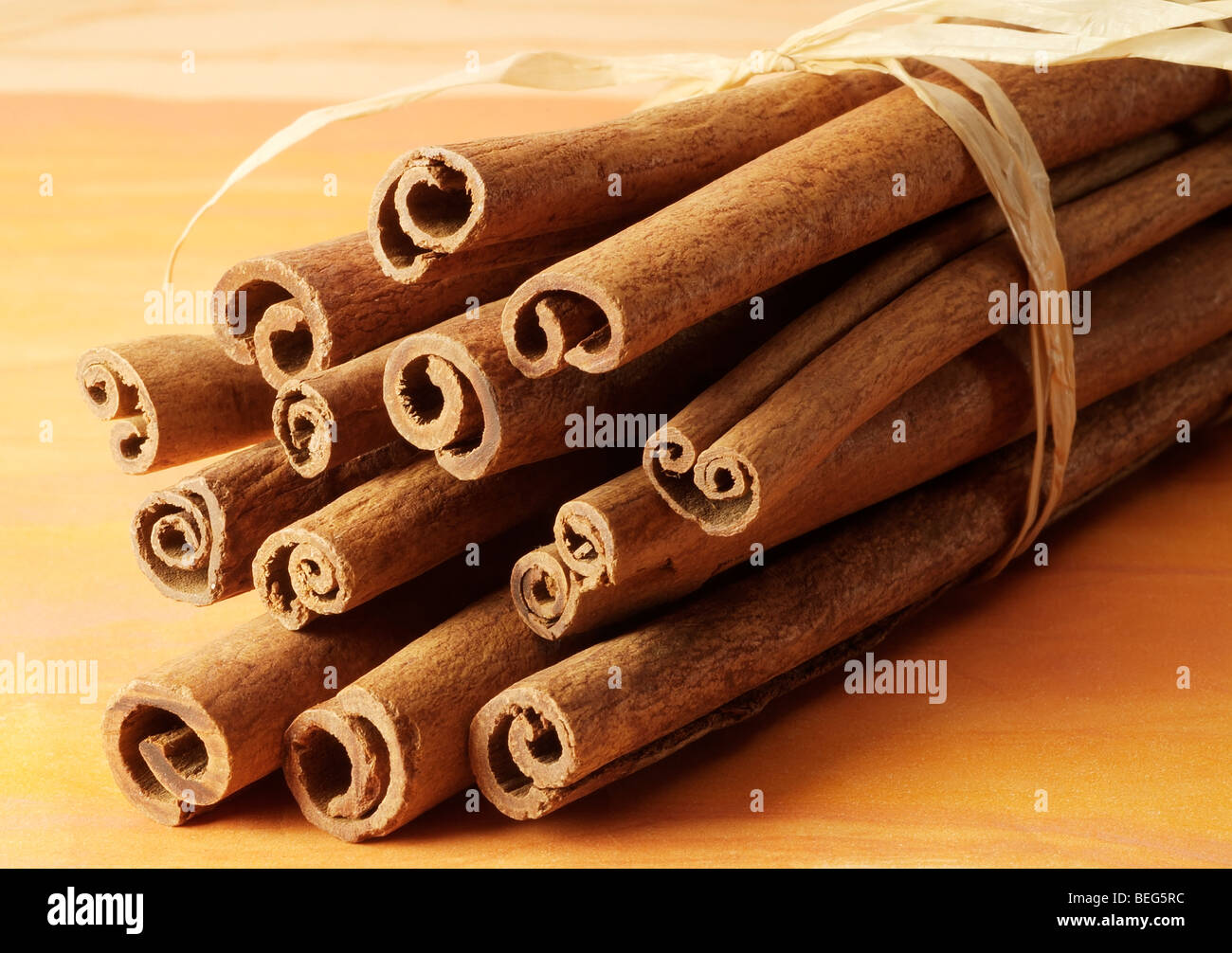 Cinnamon sticks Stock Photo