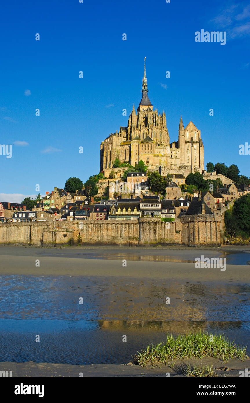 MontSaintMichel (Benedictine abbey). Normandy. France Stock Photo Alamy