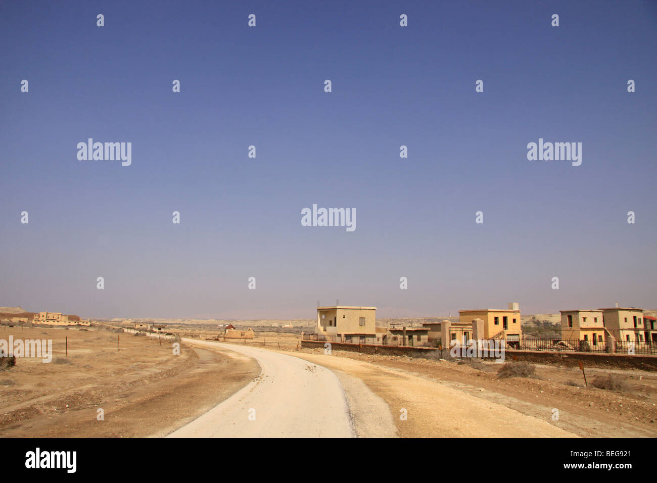 Jordan Valley, deserted Churches in Qasr al Yahud Stock Photo Alamy