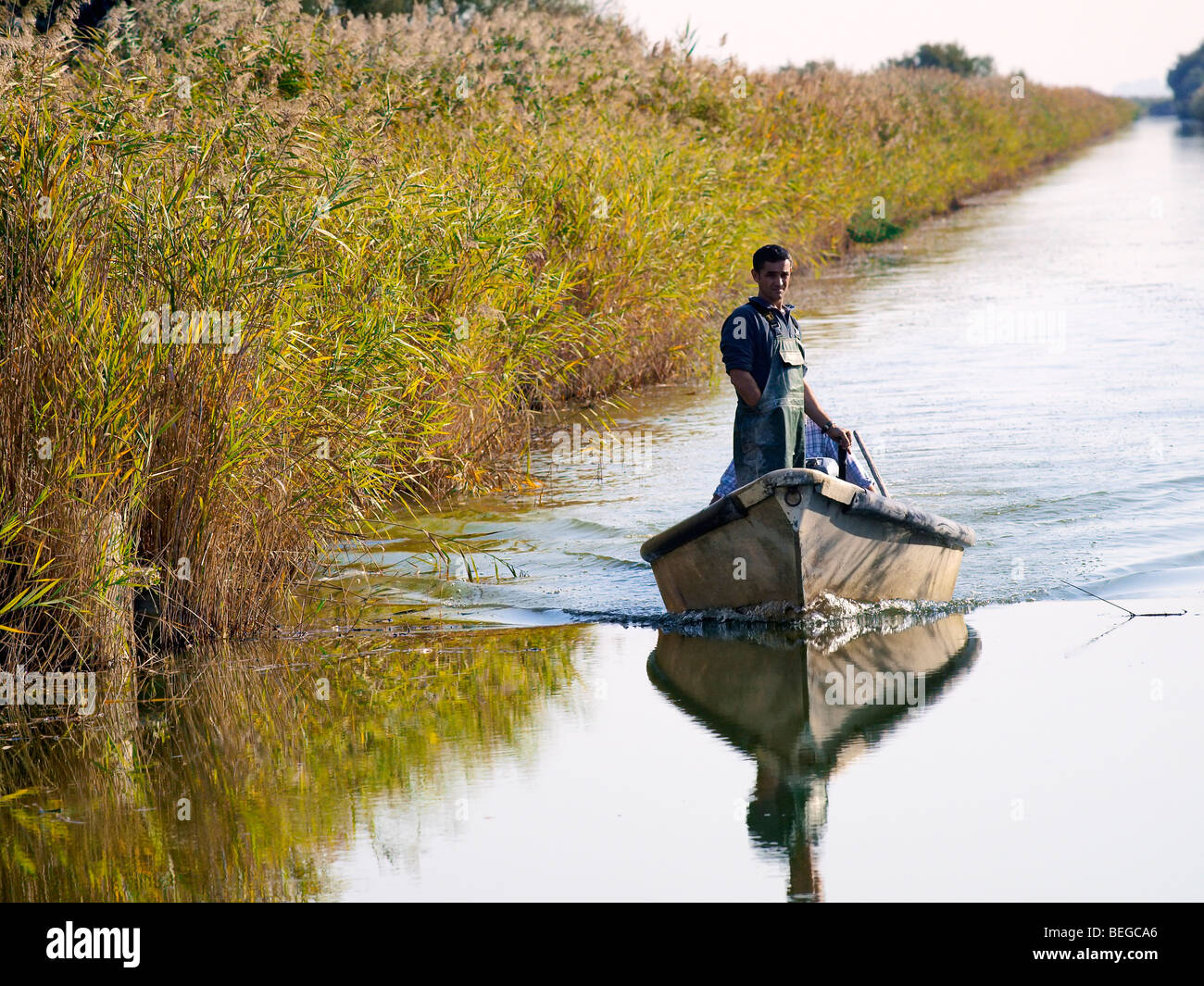 Fisherman water boat hi-res stock photography and images - Alamy
