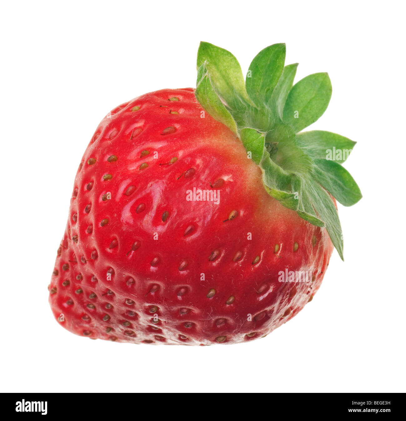 fresh strawberry isolated on white background Stock Photo - Alamy