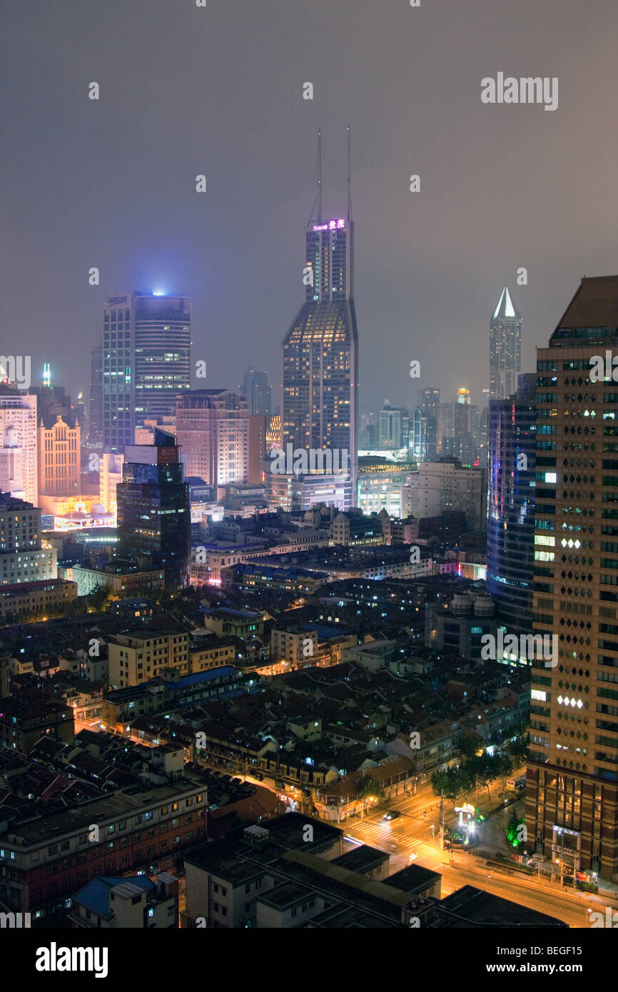 Shimao International Plaza in Shanghai China Stock Photo Alamy