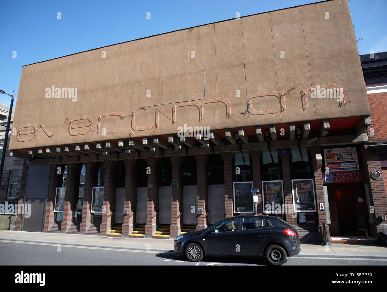 old design Liverpool everyman theatre on hope street liverpool merseyside england uk Stock Photo