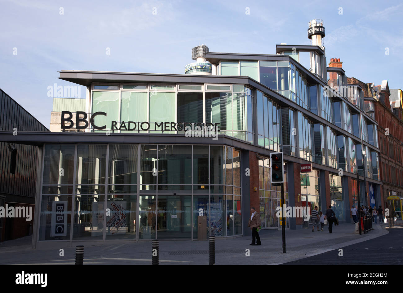 bbc radio merseyside building liverpool england uk Stock Photo - Alamy