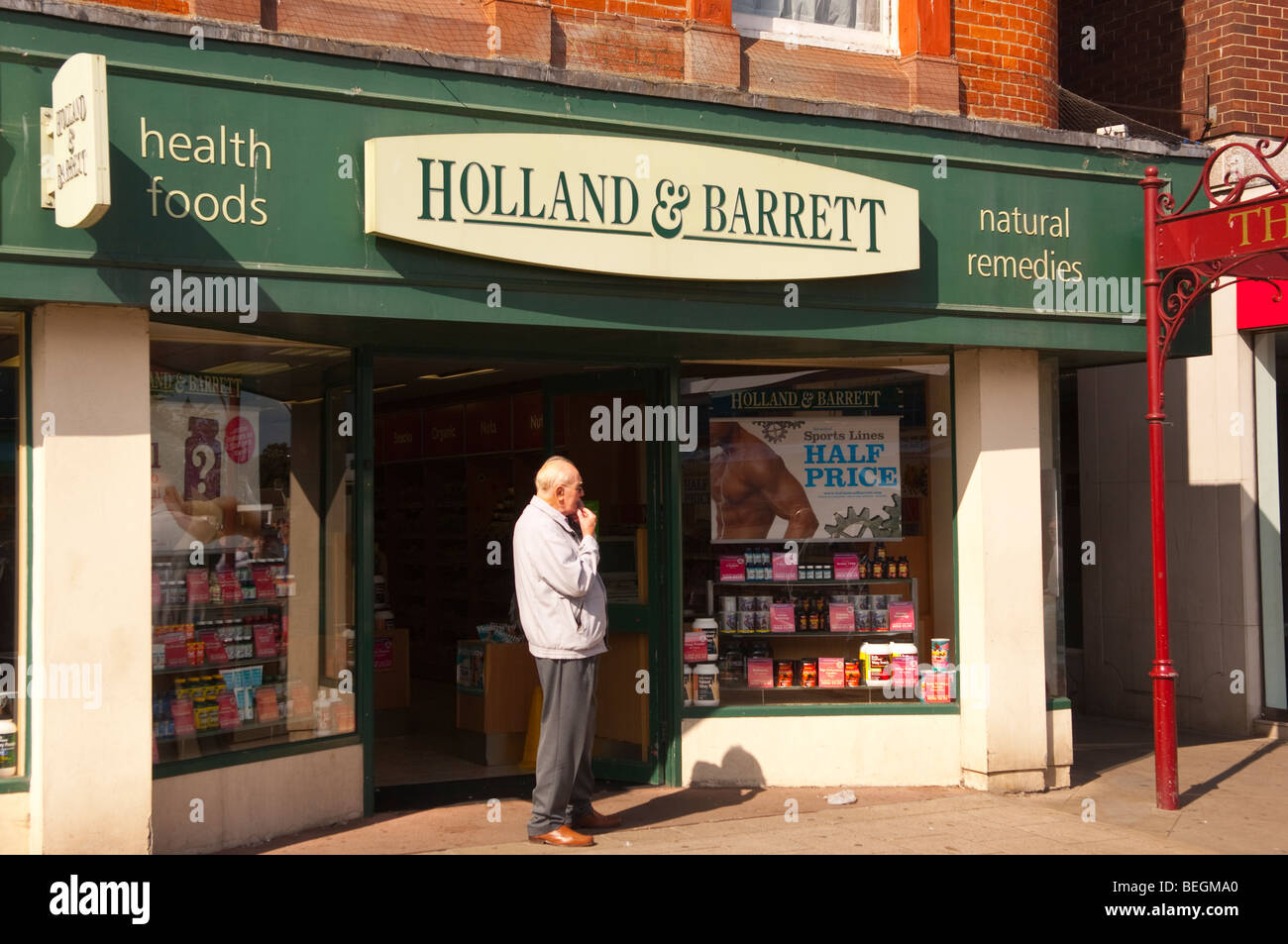 The Holland & Barrett shop store in Great Yarmouth , Norfolk , Uk Stock