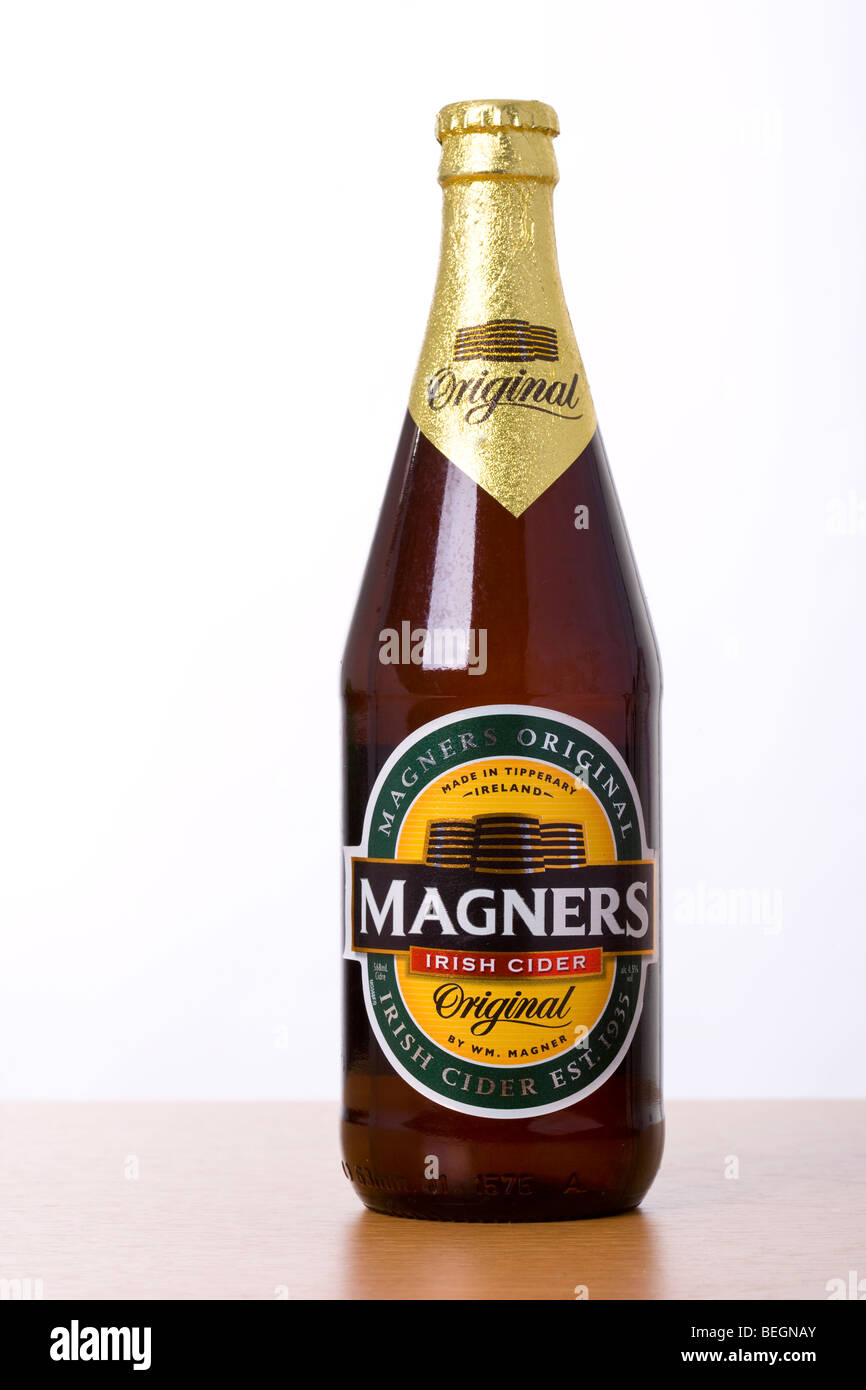 Bottle of Magners Cider Stock Photo Alamy